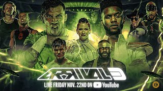 FULL SHOW  ARRIVAL 3 Zachary Wentz vs Michael Oku Homicide vs Drew Parker Zayda Steel More [upl. by Georgie]