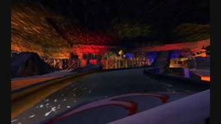 Pirates of the Caribbean ride RCT3 recreation FullRideTest [upl. by Eilrak]