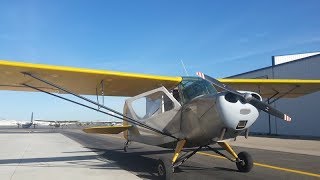 Tailwheel Endorsement Lesson 1 Introduction to the Aeronca Champ 7EC [upl. by Aimal288]