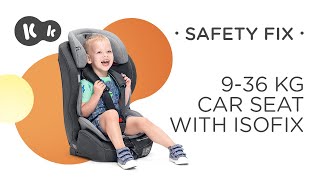 Kinderkraft SAFETY FIX 936 kg car seat  ISOFIX [upl. by Brittne]