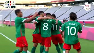 Todos los Goles de México en los Juegos Olímpicos Tokyo 2020 [upl. by Yee]