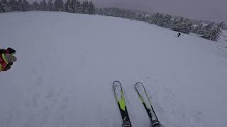 Dec 23  Kopaonik  Slope 8 ski downhill [upl. by Amihc]