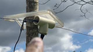 Pt 2 How to build a simple dipole antenna for CB  11 meter band radio in Costa Rica [upl. by Giarg]