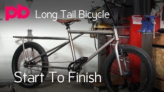 Longtail Bicycle Frame  Start To Finish [upl. by Yeniffit]