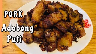 Adobong Puti Recipe  Simple and Easy Way to Cook Pork Adobong Puti [upl. by Isabeau922]