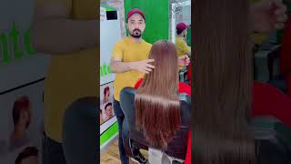 Ladies 6D Hair Extension permanent foryouforyoupageplzzone million viewshairwighairextensions [upl. by Attenauq]