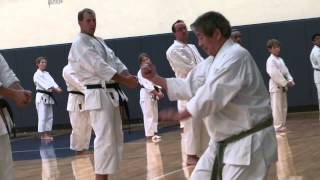 Bassai Dai Taught by Master Yano 8th Dan JKA 1 [upl. by Aihsekat448]