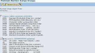 Maintain Number Ranges for Orders [upl. by Ima]