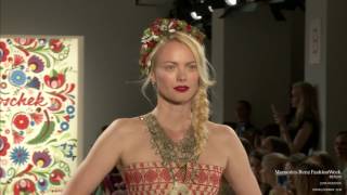 LENA HOSCHEK MERCEDESBENZ FASHION WEEK BERLIN SS18 [upl. by Icrad]