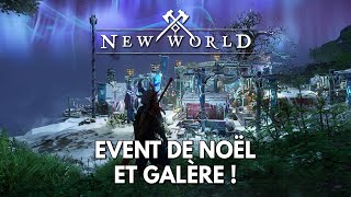 New World Gameplay FR  Evénement de Noël tout ne se passe pas comme prévu [upl. by Wileen]