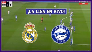 🔴 REAL MADRID vs ALAVES EN VIVO ⚽ LA LIGA  JUEGA KYLIAN MBAPPE  LA SECTA DEPORTIVA [upl. by Eibba]