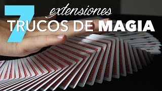 7 Trucos para Extender las Cartas en Mesa para tus Trucos de Magia Fáciles de Hacer [upl. by Eiramadnil]