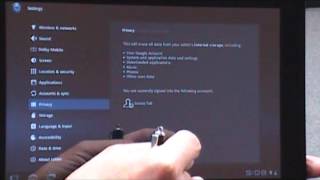 Acer Tablet Reset [upl. by Ammann738]