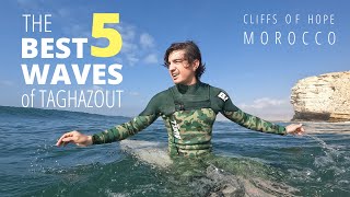 5 Best Waves in Morocco Taghazout  Morocco Part 2 [upl. by Madaih]