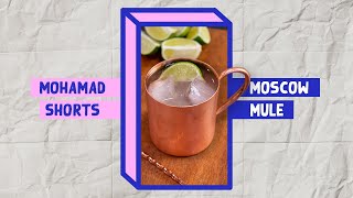 DRINK MOSCOW MULE COM REFRIGERANTE DE GENGIBRE  Mohamad Hindi  shorts [upl. by Irovi655]