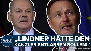 AMPELAUS quotFühlt sich an wie ein Fiebertraumquot Olaf Scholz entlässt Lindner  Das sagen die Bürger [upl. by Kiel]