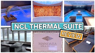 NCL Thermal Suite Review Is it Worth It 💦🧖‍♀️🚢 [upl. by Alleynad]