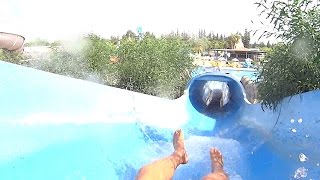 Triple Tube Water Slide at Fasouri Watermania [upl. by Muhammad902]