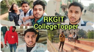 RKGIT College Topper CHETAN TRIPLETS VLOG  1025 [upl. by Thorr]