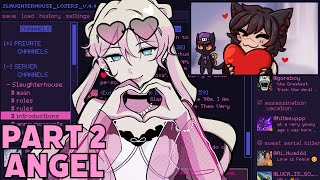 Time to Date The Cute Cannibal Angel Plz Dont Eat Me Killer Chat Part 2 Angel Route All Endings [upl. by Ryder]