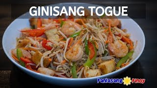 How to Cook Ginisang Togue with Shrimp and Tofu [upl. by Yellhsa]