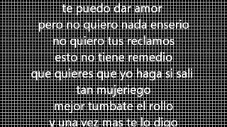 letra Julion Alvarez yo te adverti [upl. by Desirea]