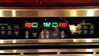 GE Profile Dual Oven  Not Heating Up [upl. by Skantze]