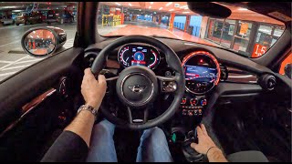 2022 Mini F56 Cooper S Night 20 JCW 231HP 0100 POV Test Drive 1175 Joe Black [upl. by Ludwog]