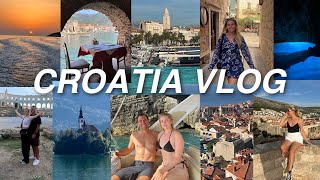 CROATIA TRAVEL VLOG  Dubrovnik Split Hvar Istria  Road Trip To Slovenia [upl. by Ordep128]