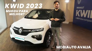 Renault Kwid 2023 o que muda no “SUV dos compactos” [upl. by Hgieliak]