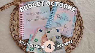 Budget semaine 1 de Novembre  Bilan sur mes épargnes [upl. by Nevets]