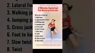 2 Minutes Jumping Fat Burning Exercise  viralvideo2024  shortvideo [upl. by Anihpesoj47]