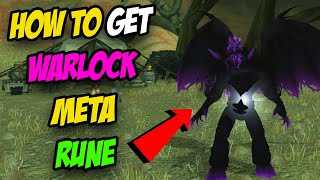 How to Get Metamorphosis Rune for Warlocks  Guide [upl. by Anot887]