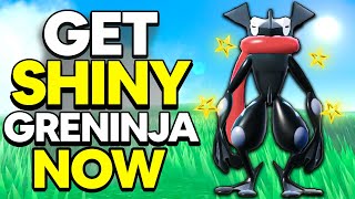 4 EASY Ways To Get SHINY Greninja Do This NOW [upl. by Ecaroh]