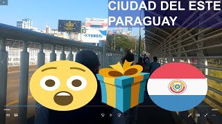 🚌🚏De PUERTO IGUAZÚ a CIUDAD DEL ESTE ▷ TRANSPORTE PUBLICO 🇦🇷🇵🇾 [upl. by Renaldo926]