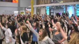 J1J8 Aberdeen Flash Mob Dance [upl. by Geesey]