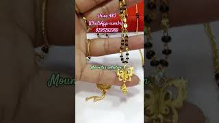 1gmGoldplated daily use base mungalSutra booking number 6295282989 moumitascollection1998 1gm [upl. by Orthman]