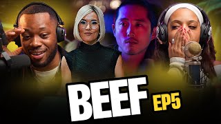 BEEF 1X5 REACTION COMMENTARY Steven Yeun  Ali Wong  quotSuch Inward Secret Creaturesquot [upl. by Aushoj825]