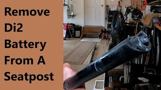 Remove Di2 Battery From a Seatpost [upl. by Ennayllek]