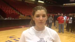 Dee Bekelja talks after the Solon win against Massillon Jackson [upl. by Ofori]