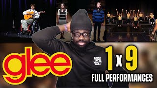 GLEE Full Performances From Season 1 Episode 9  REACTION [upl. by Elias377]