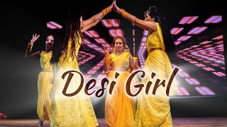 Desi Girl  Bollywood Dance Dazzling Dance Academy [upl. by Adniralc]