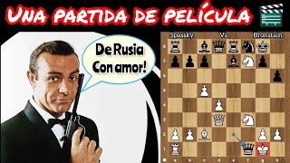 UNA PARTIDA DE PELÍCULA LITERALMENTE 😲🎬 Spassky vs Bronstein Campeonato de Rusia 1960 [upl. by Dao]