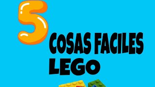 5 Cosas Muy Fáciles LEGO Tutorial [upl. by Eyaf]