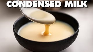 Homemade condensed milk  Condensed milk recipe milk dairy kitchen [upl. by Gilead]