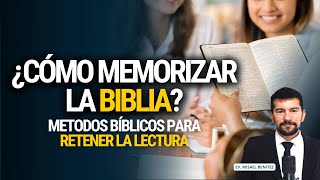 Cómo retener y memorizar la BIBLIA  Método 100  Bíblico [upl. by Atimad]