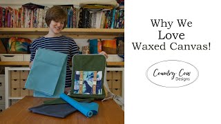 Tips for Working with Waxed Canvas [upl. by Wan68]