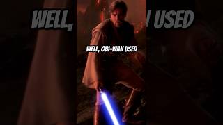 How ObiWan USED a Sith Move to Beat Anakin shorts [upl. by Cayla]