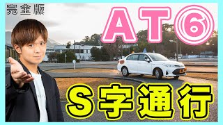 【完全版】AT車のS字の通行について！通る時のコツや失敗した時の対処法まで徹底解説！（担当 アルバカ） [upl. by Llerdnam]