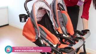 MacroBaby  Combi Twin Sport Stroller [upl. by Anerdna949]